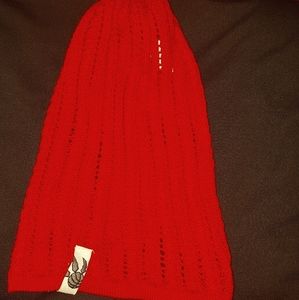 Red Raptors slouchy hat.  NWOT